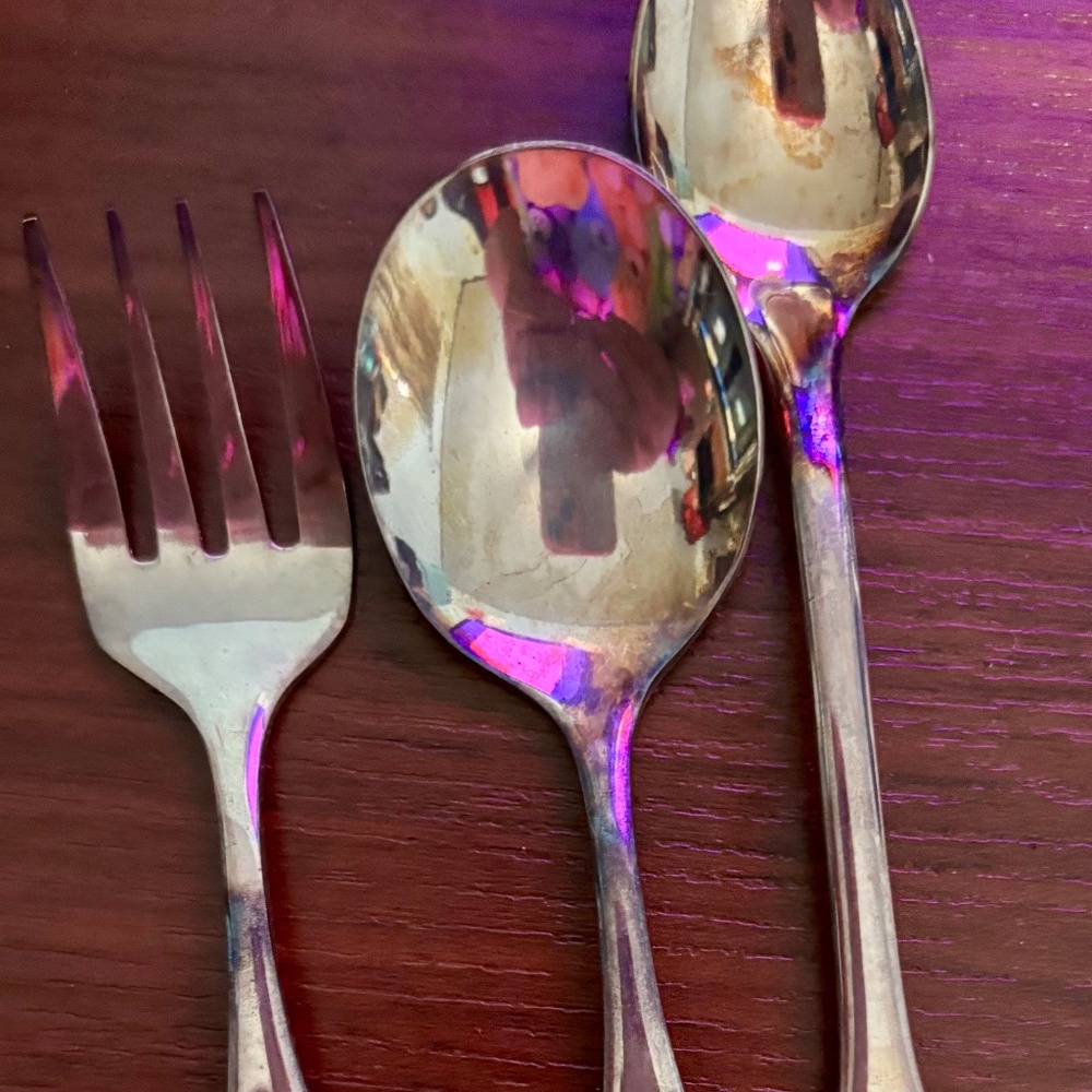 VINtage Silver plated Silverwear
